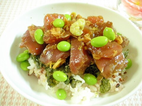 簡単☆マグロのづけ丼☆